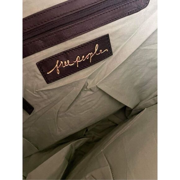 New Free People En Riva Raffia Tote 19L x 14H x 8 W - Picture 9 of 9